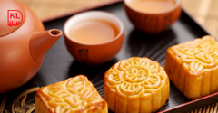 玫瑰豆沙月饼